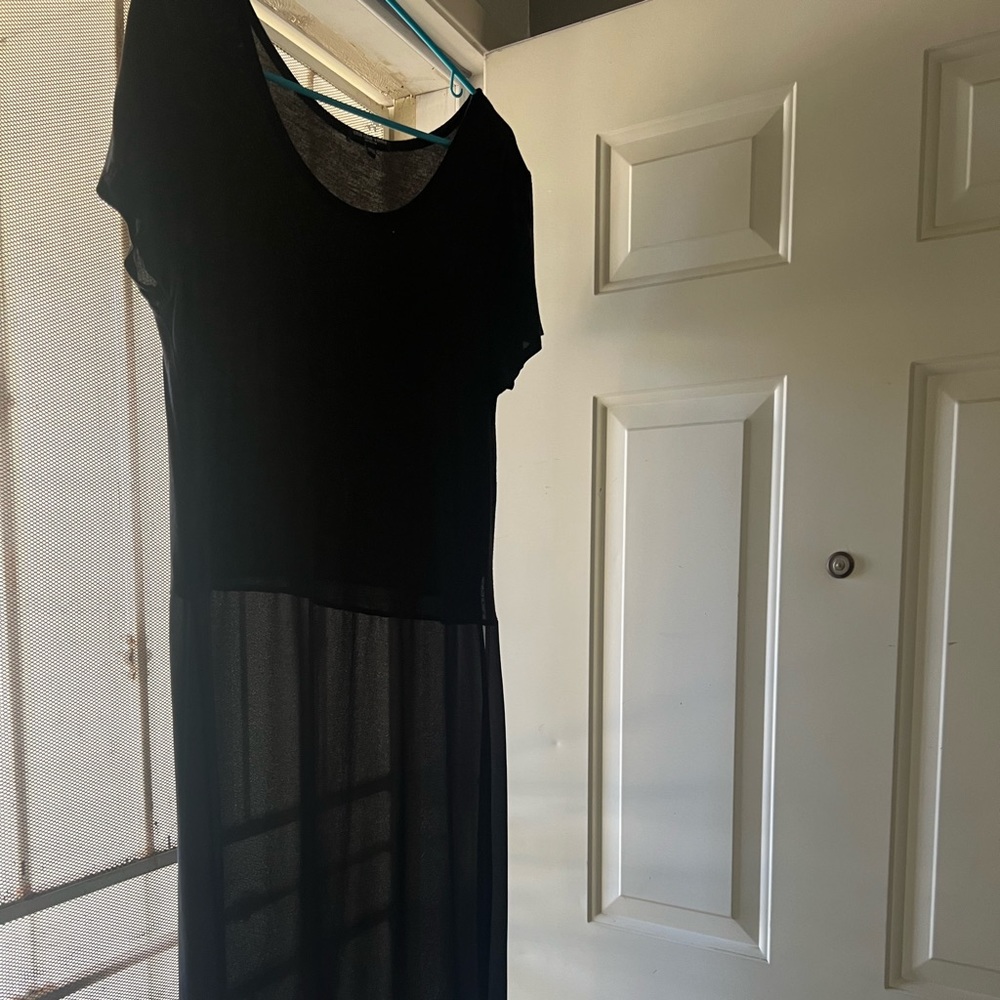 Sheer bottom shirt